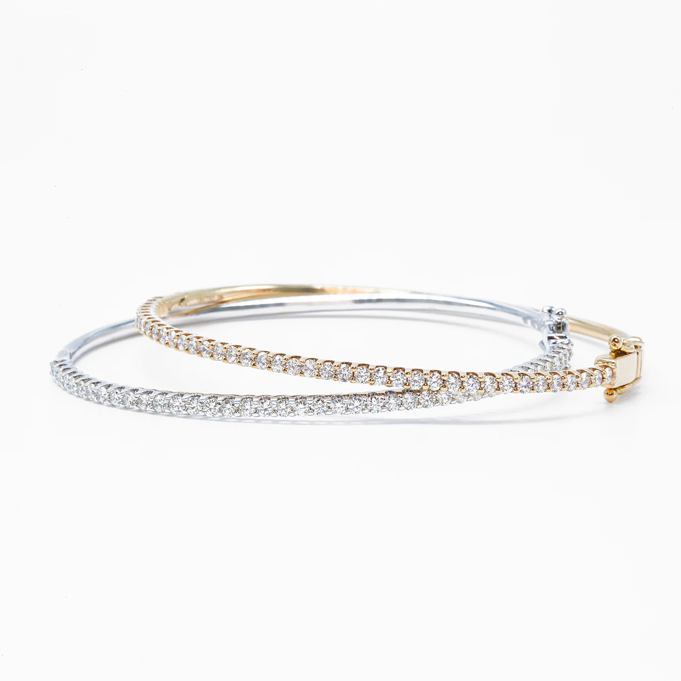 Classic Pavé Diamond Bangle