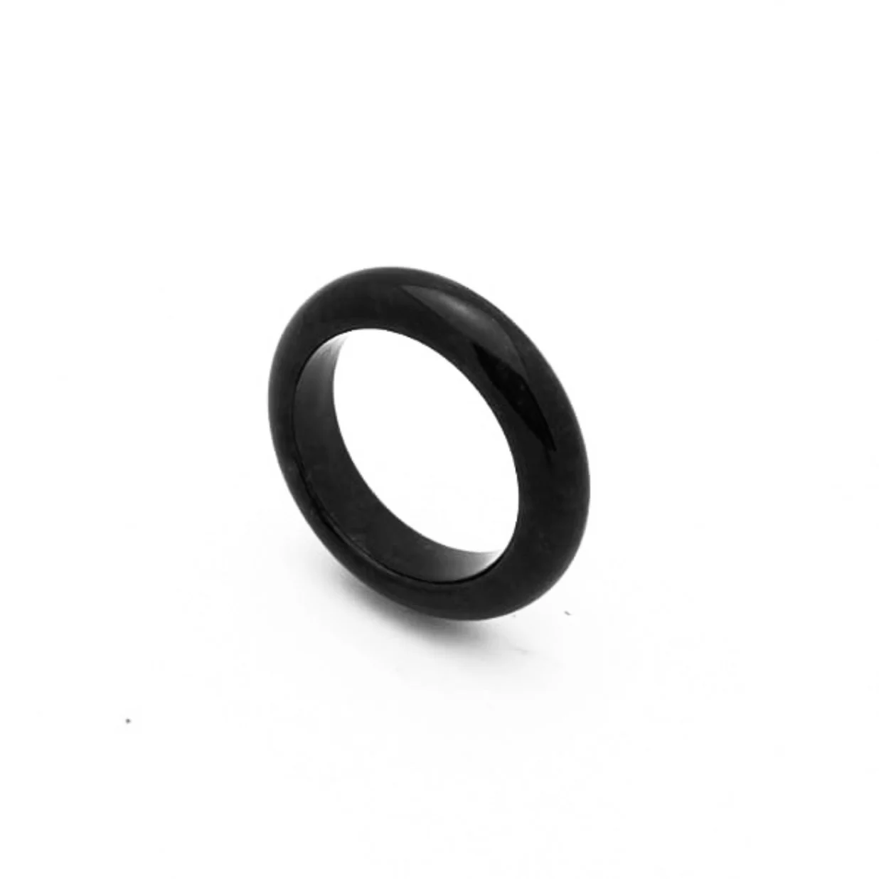 Black Jadeite Jade Ring