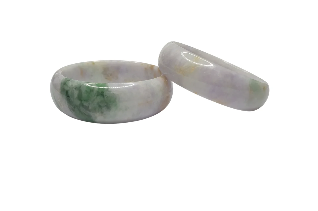 Lavender Baby Bangle Jadeite Jade