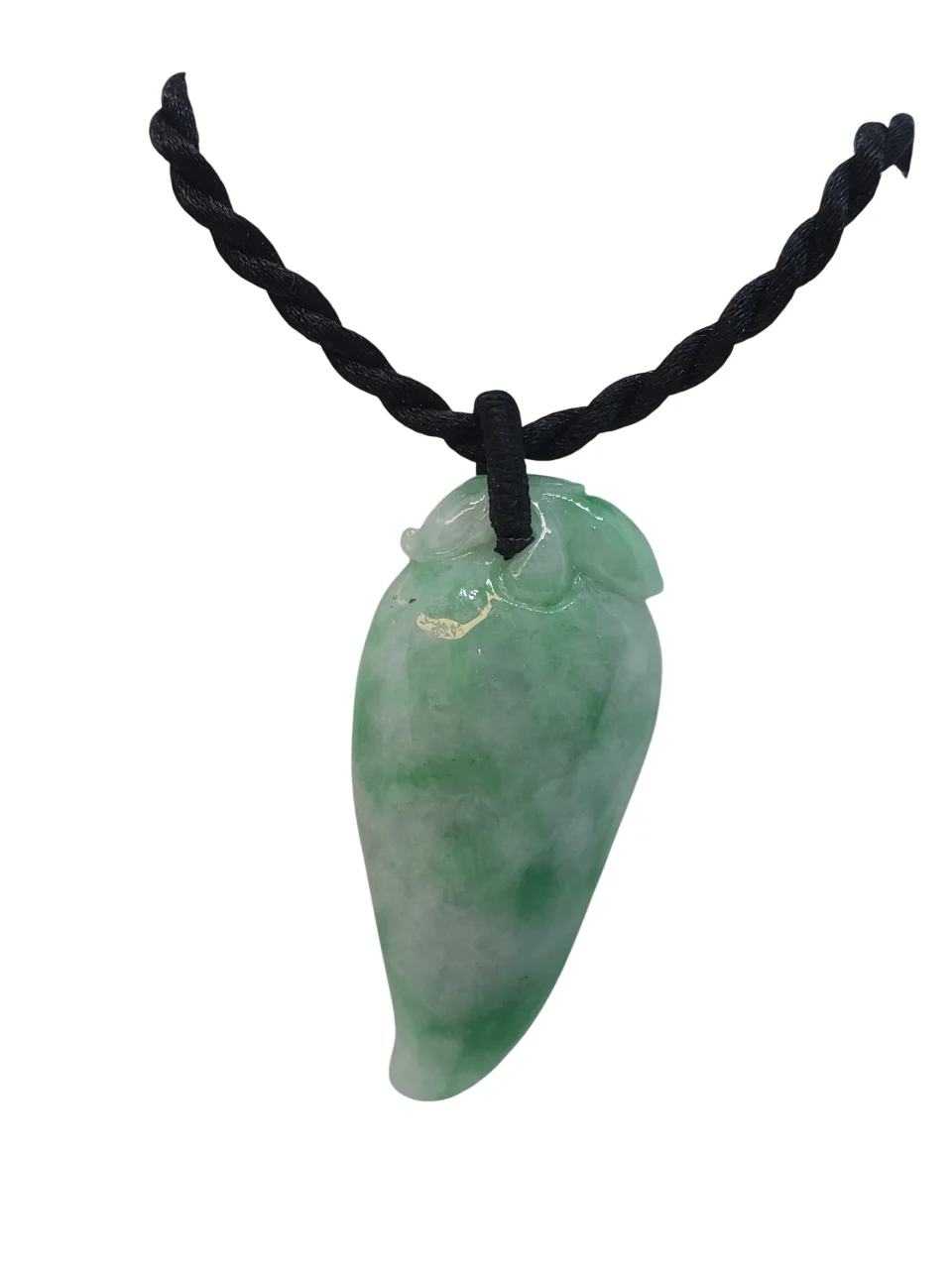 Translucent Green Jadeite Jade Pendant