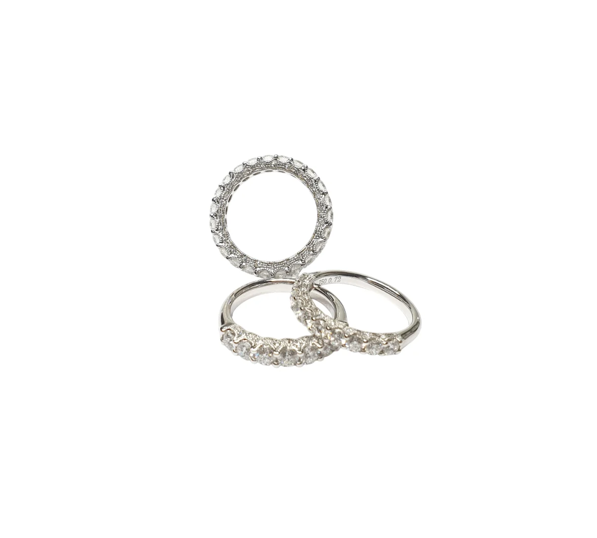 Platinum White Gold 10pt Blush Natural Diamond Ring