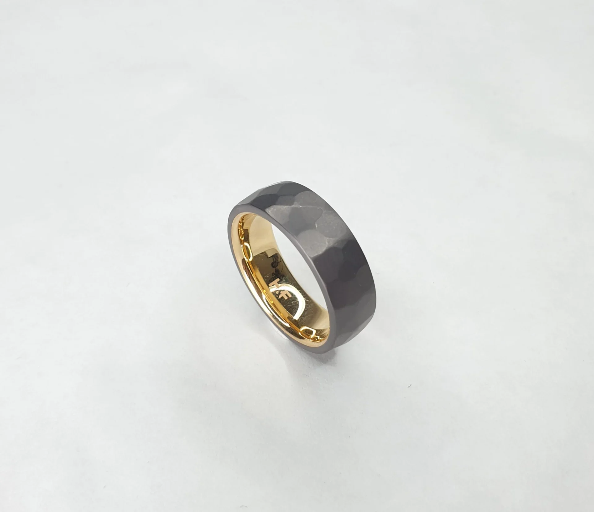 14K Yellow Gold Tantalum Custom Ring Collection