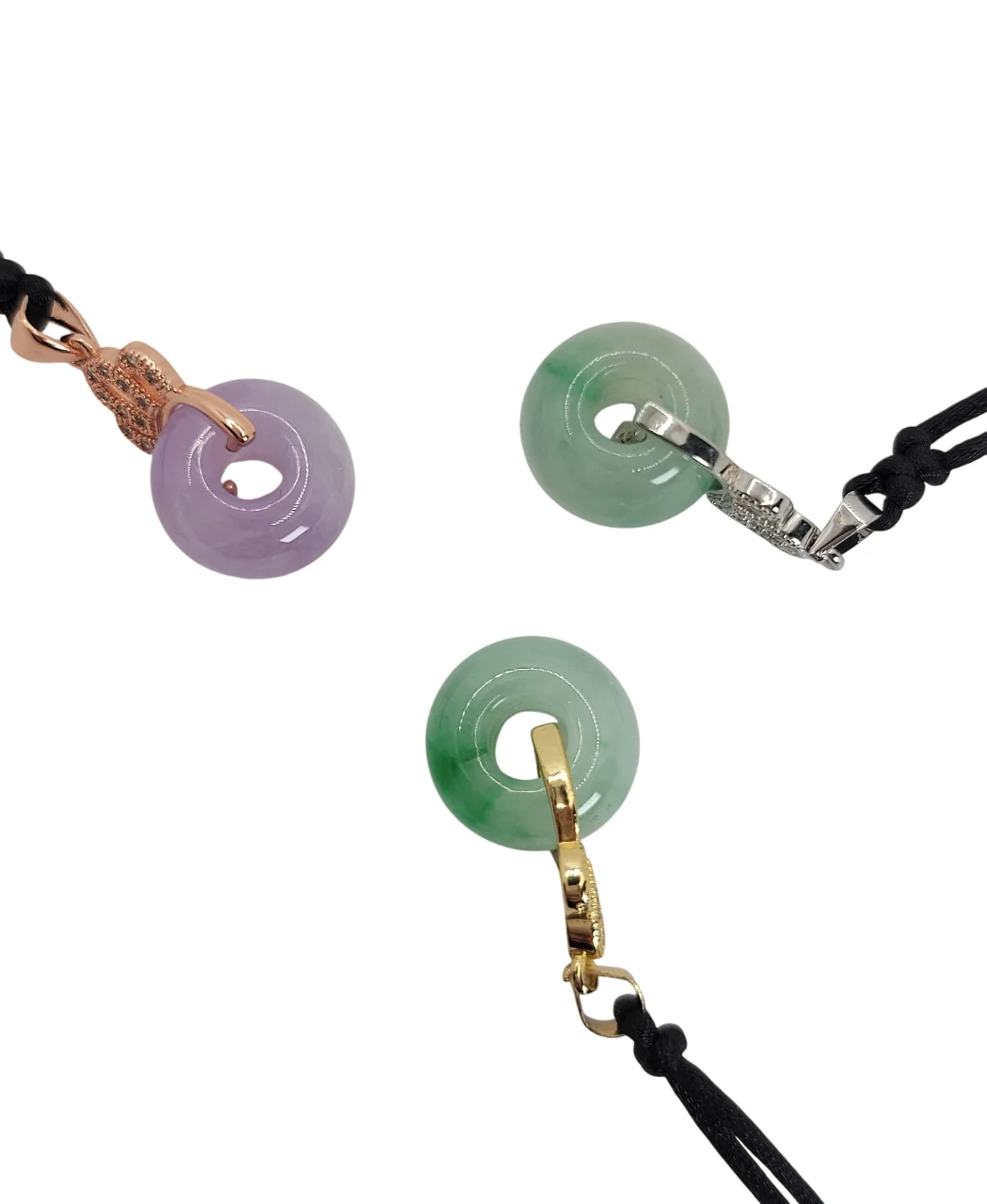 Jadeite Jade Donut Pendant