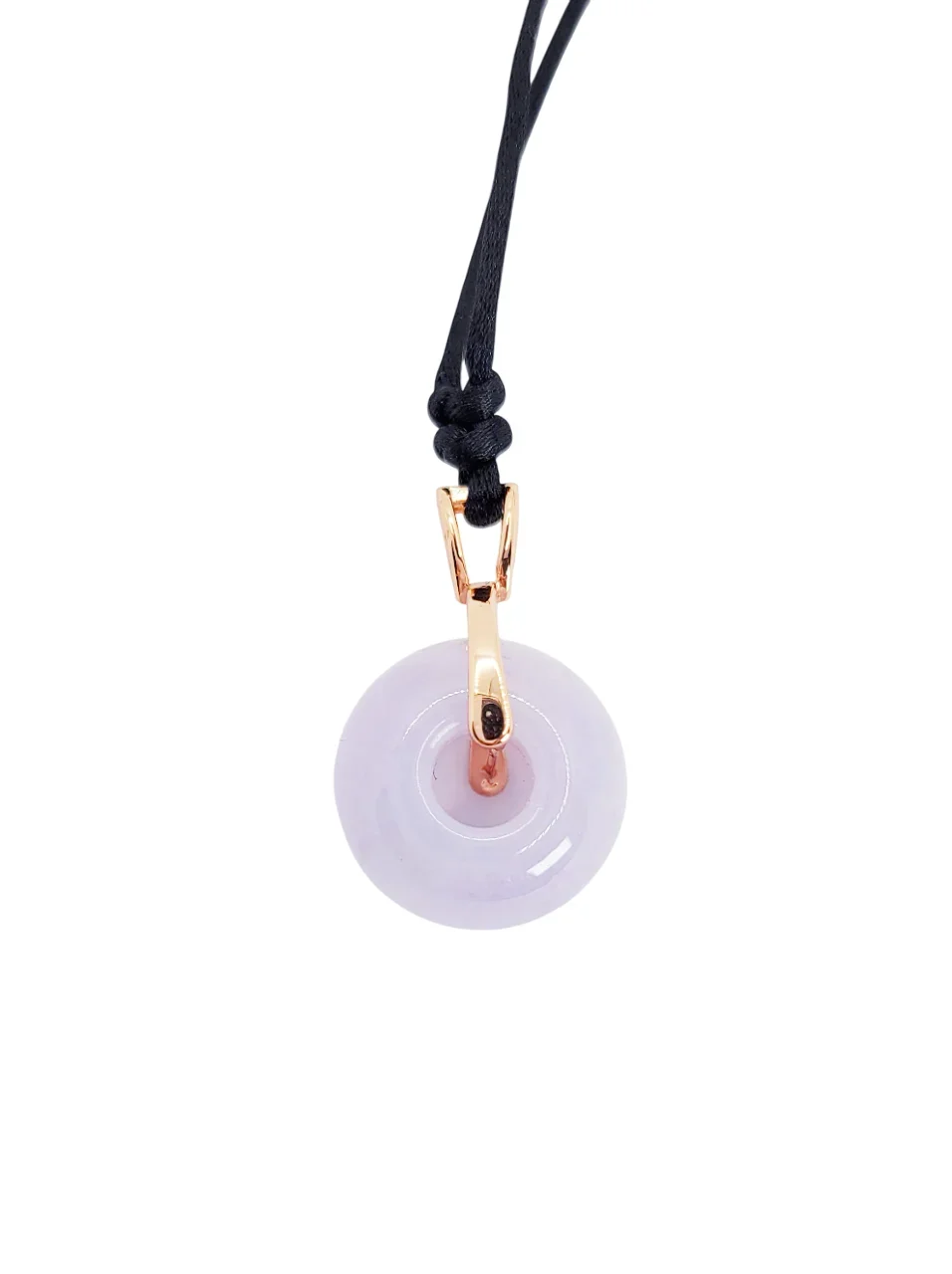 Jadeite Jade Donut Pendant