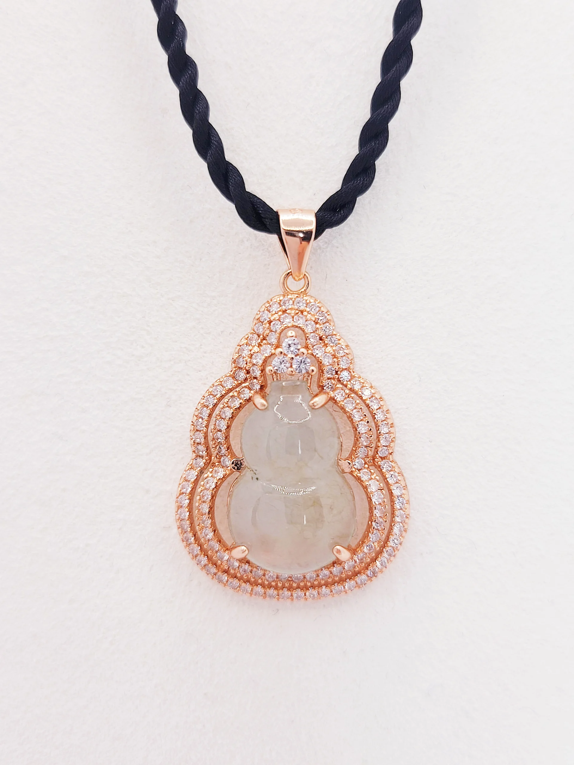 Icy Wulu Jadeite Jade Pendant