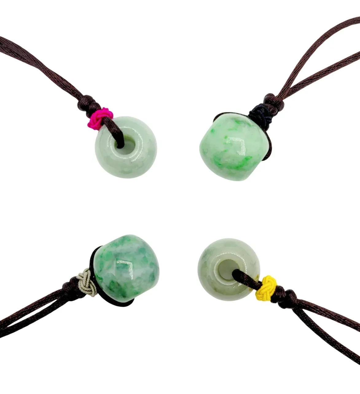 Jadeite Jade Barrel Pendant