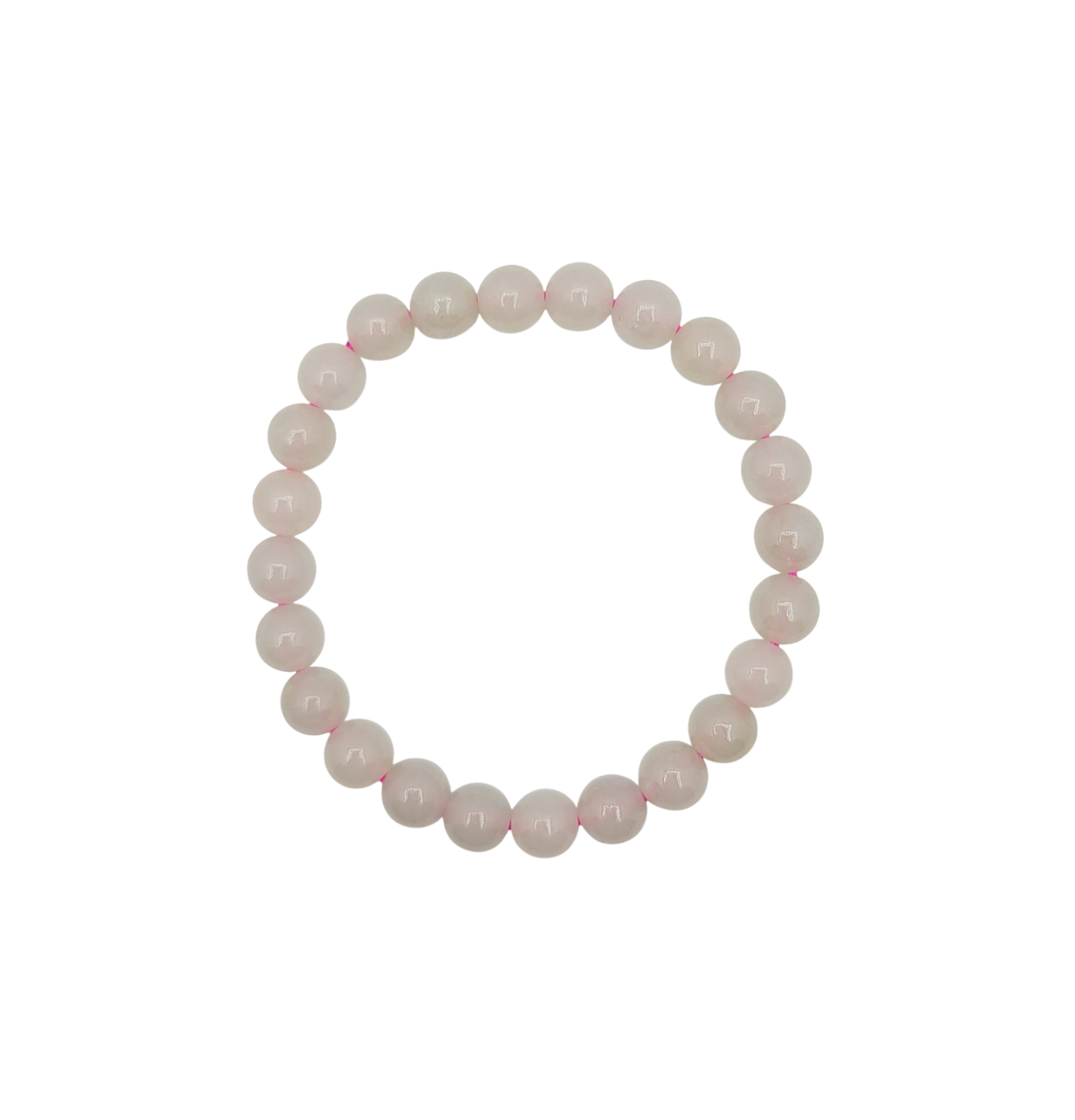 Light Lavender Jadeite Jade Beads Bracelet