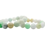 Multi Colour Jadeite Jade Beads Bracelet (Large)
