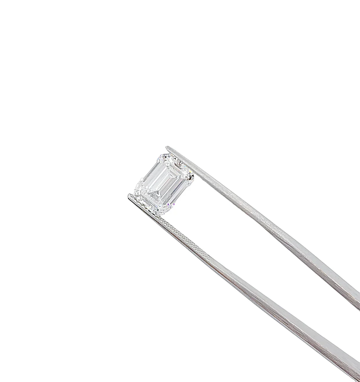 Emerald Cut Lab Grown Diamond 3.09ct  E  VVS2