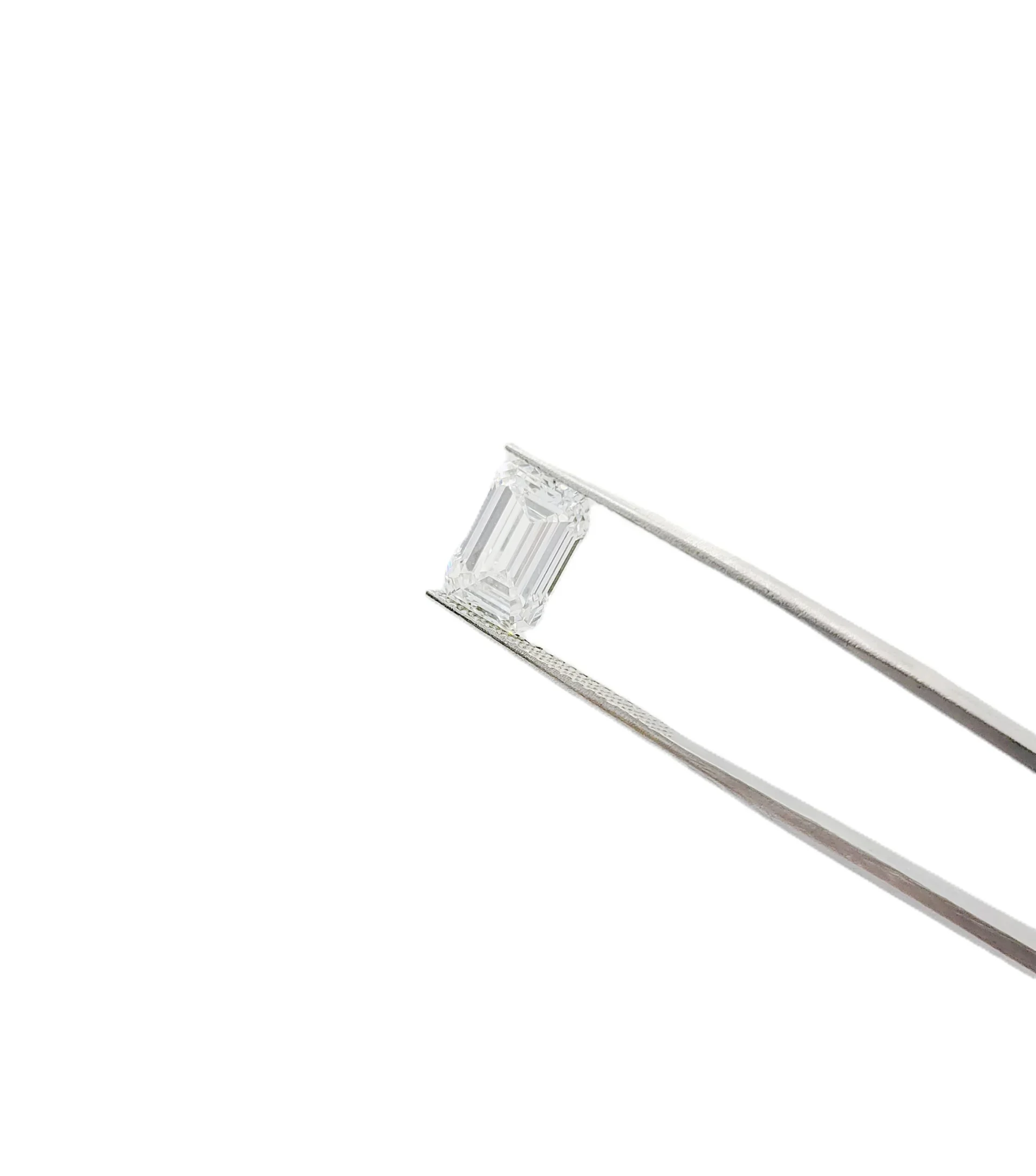 Emerald Cut Lab Grown Diamond 2.06ct  E VVS2