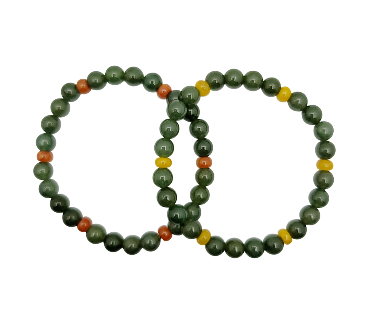 Dark Green Jadeite Jade Bracelet (Small)