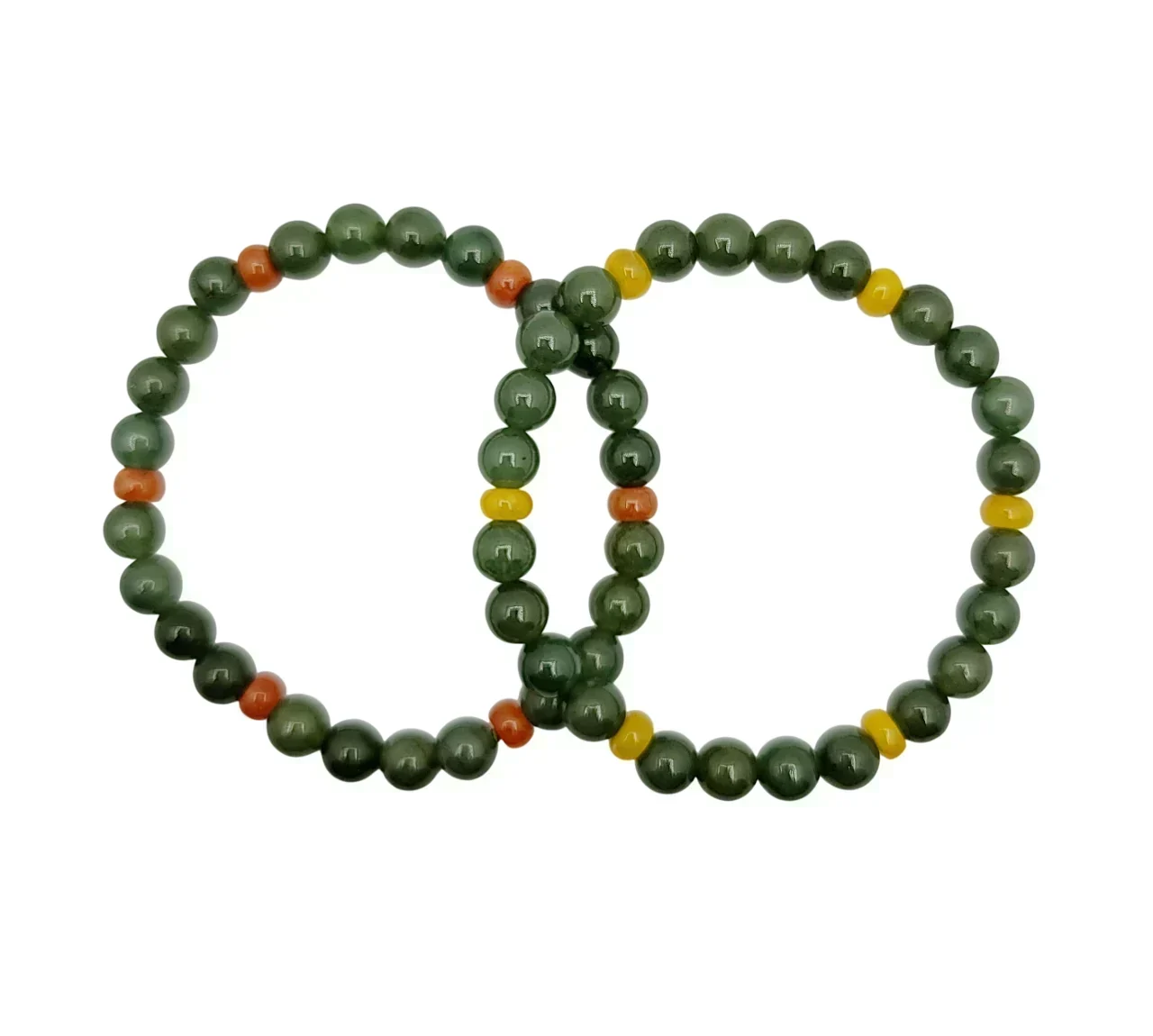 Dark Green Jadeite Jade Bracelet (Small)