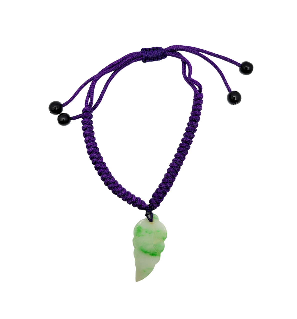 Leaf Jadeite Jade Bracelet