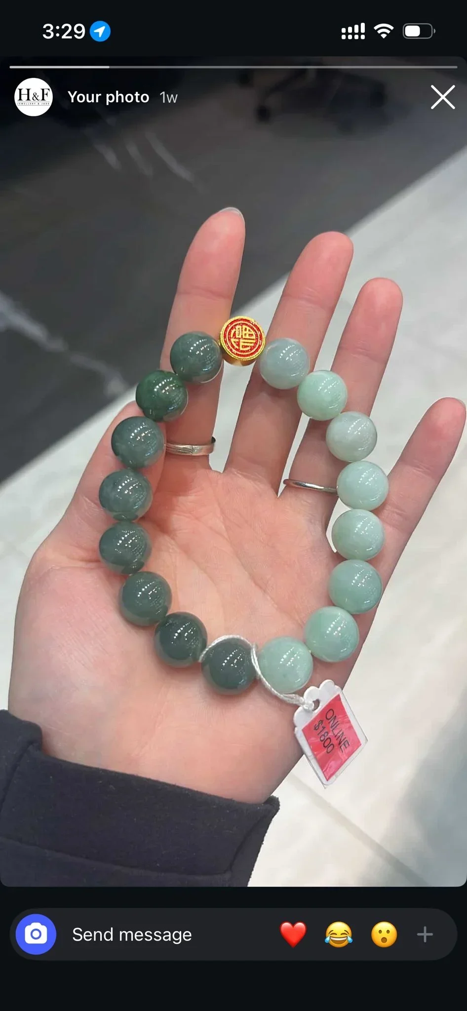 Silver gold plated icy multi color jadeite jade bracelet & Lavender beads bracelet