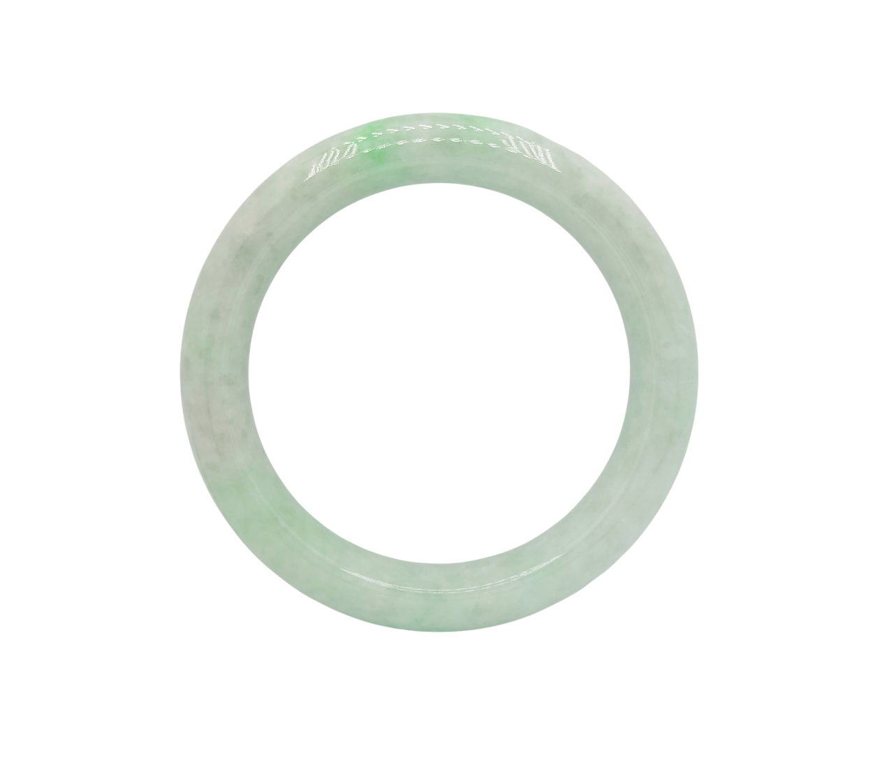 Light Green Jadeite Jade Bangle