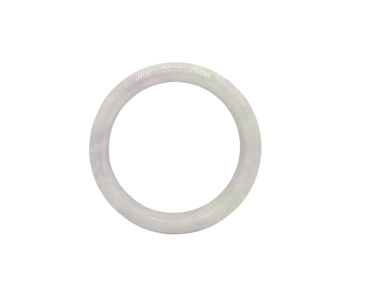 Light Lavender Jadeite Jade Bangle