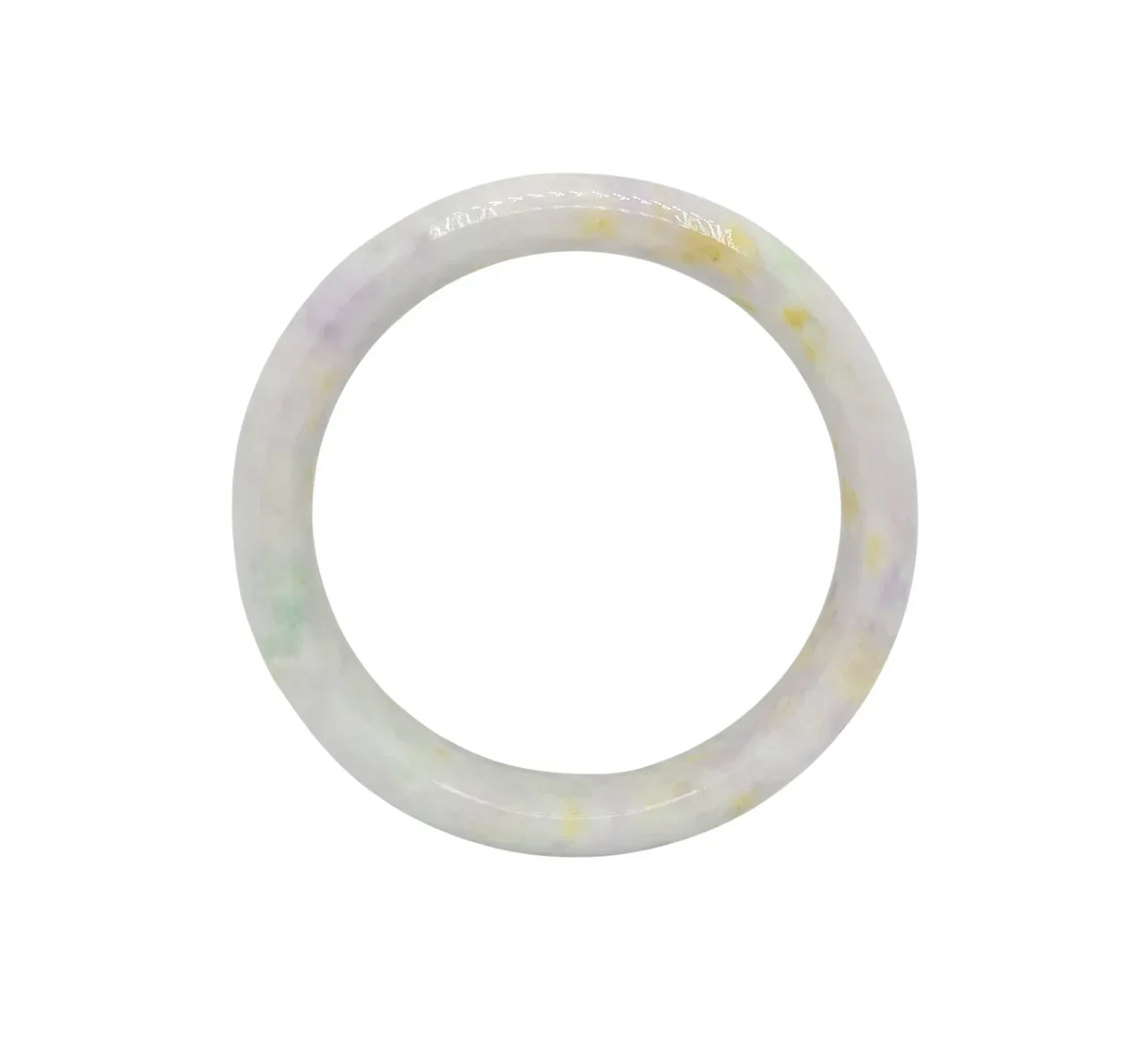 Light Lavender Jadeite Jade Bangle