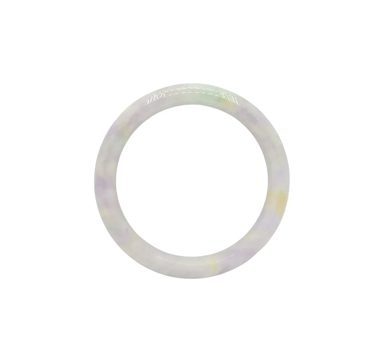 Light Lavender Jadeite Jade Bangle