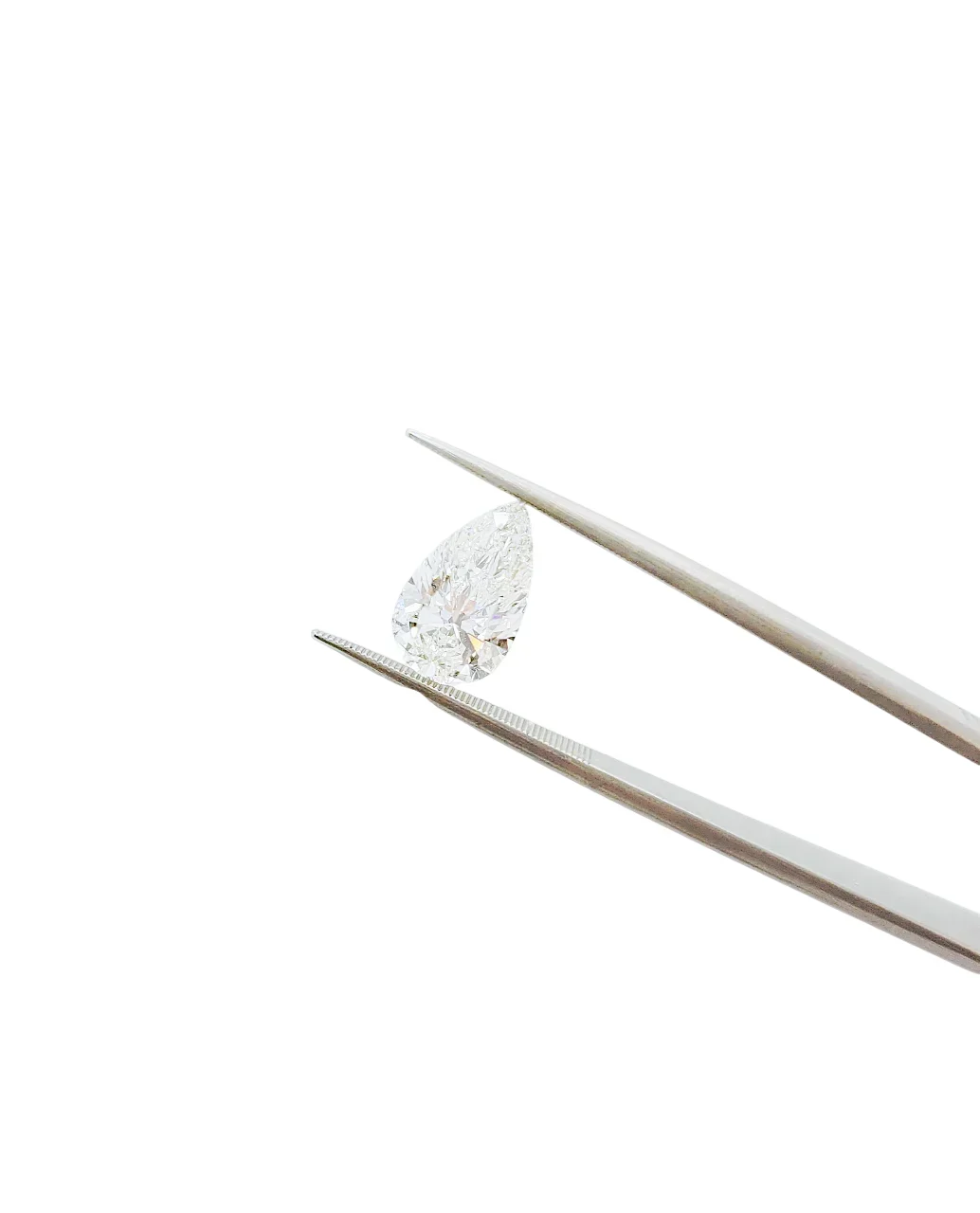 Pear Shape Lab Grown Diamond 2.09ct D VVS2