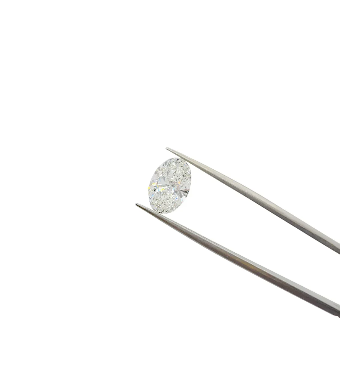 Oval Shape Lab Grown Diamond 2.52ct E VVS2