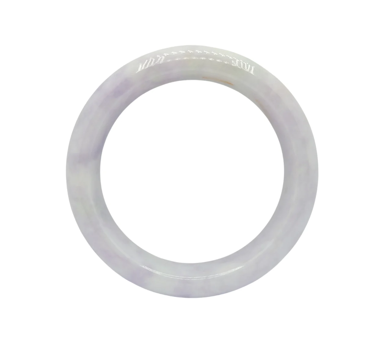 Light Lavender Jadeite Jade Bangle