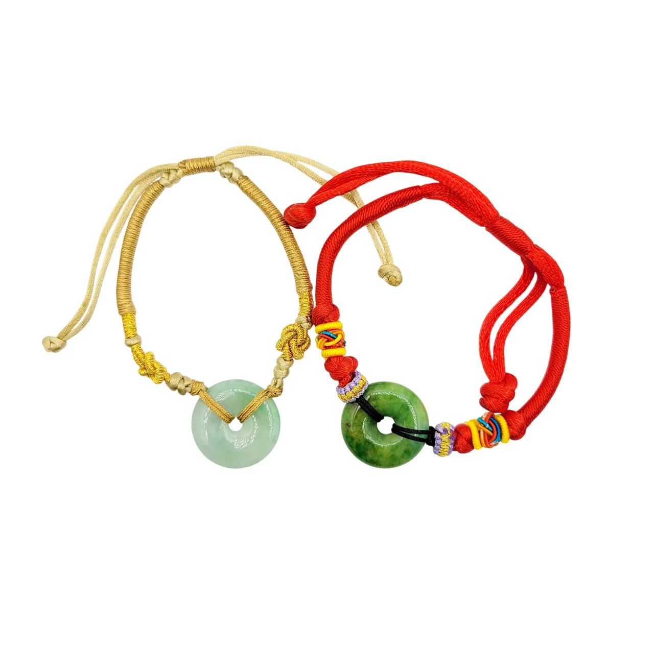 Green Jadeite Jade Eternity Bracelet