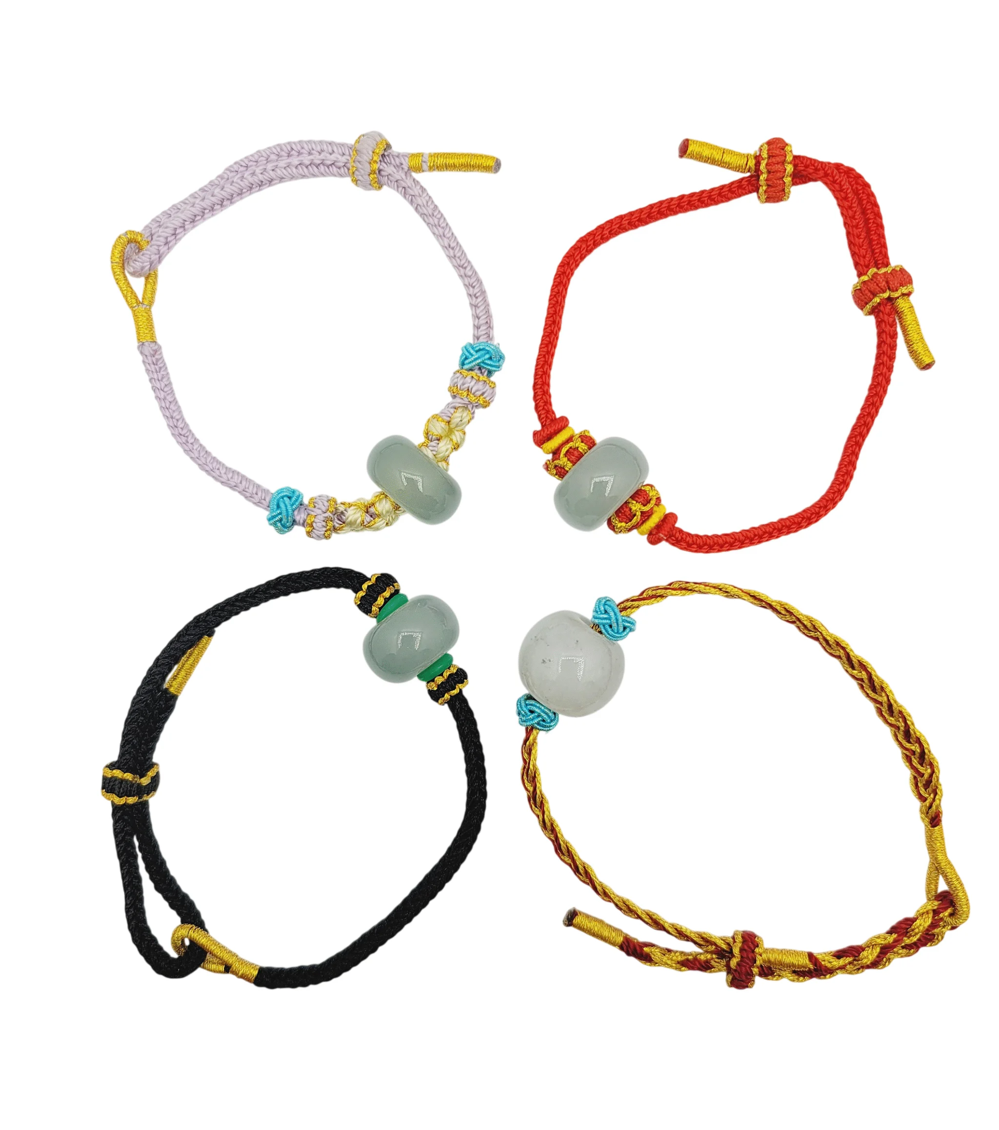 Jadeite Jade Barrel Bracelet