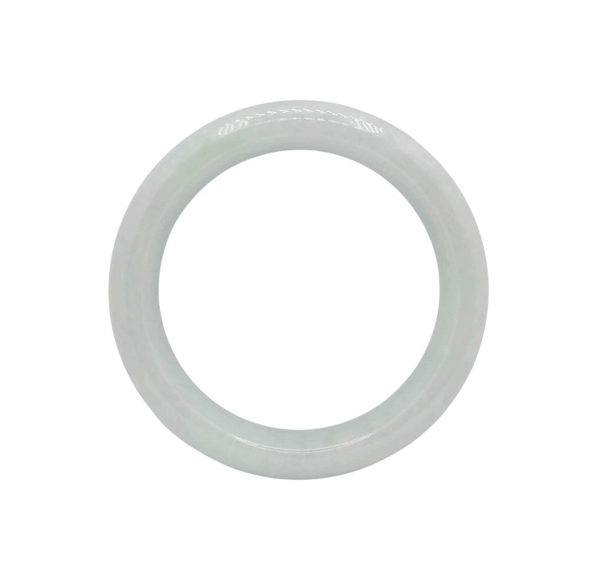 Pale Green Jadeite Jade Bangle