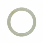 White Jadeite Jade Bangle