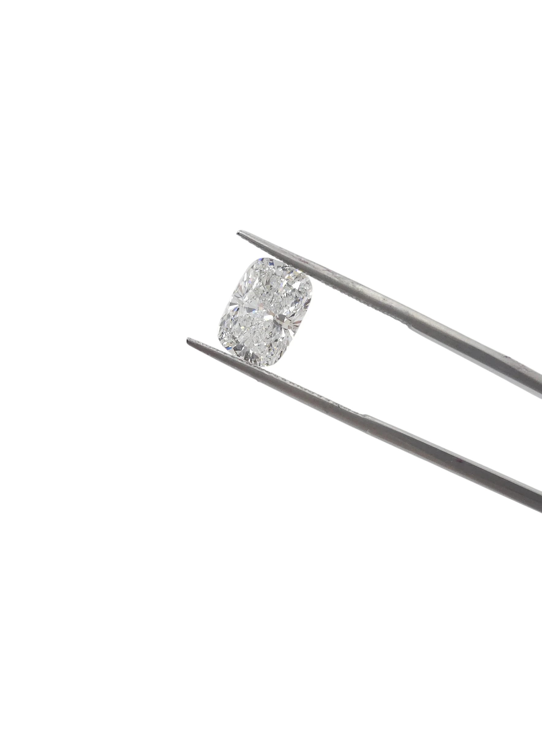 Cushion Brilliant Cut Lab Grown Diamond 3.09ct E VVS2