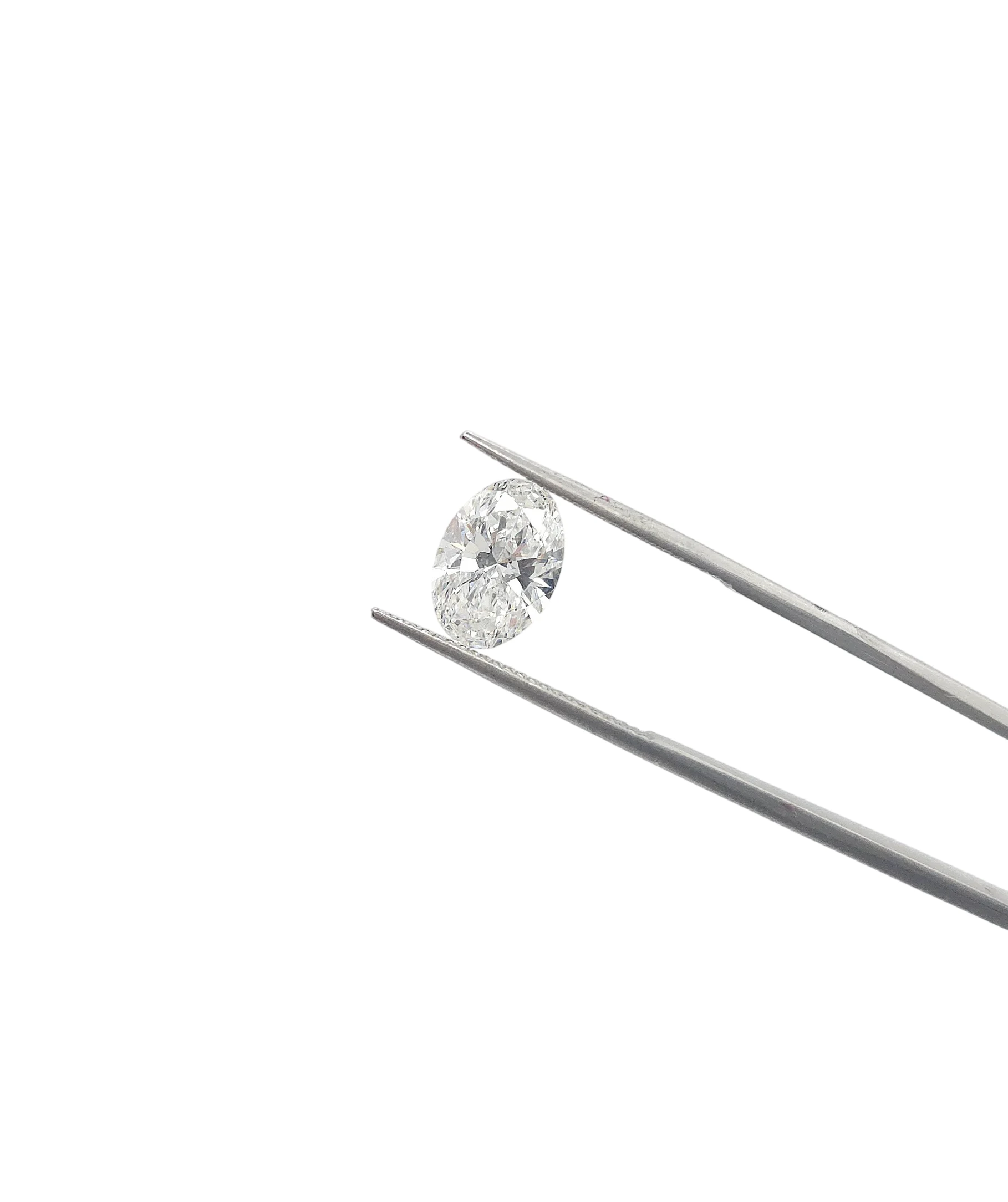 Oval Brilliant Cut Lab Grown Diamond 2.59ct E VVS2